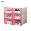 Men's Transparent Multi-Functional Plastic Shoe Box