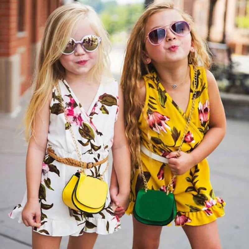 Summer Floral Outfits for Baby Girls