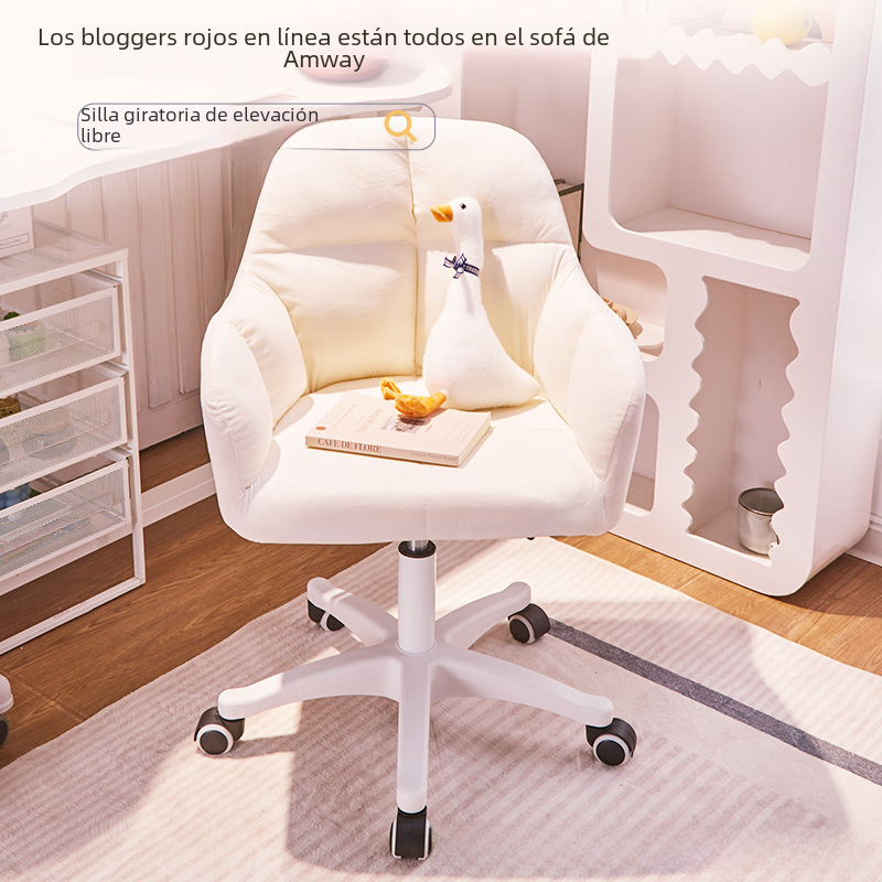 Comfortable Study Chair with Backrest for Home Use
